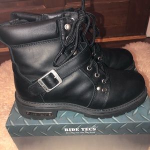 Ride techs biker boots